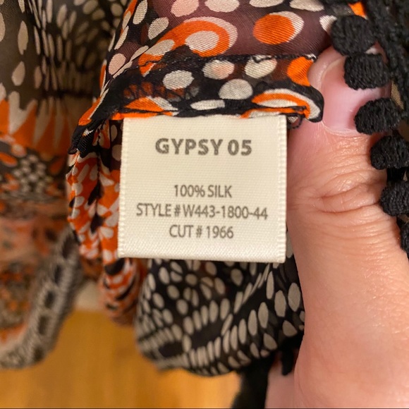 Gypsy 05 Silk Printed Top - Picture 7 of 7
